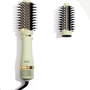 ❤️ NEW EDREE THE BELLA VOLUME BLOWDRY STYLER HAIR BRUSH 2 BRUSH TITANIUM